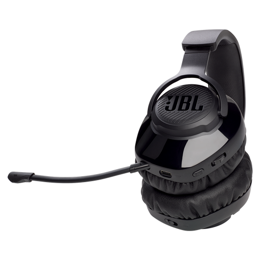JBL Free WFH Wireless - Black - Wireless over-ear headset with detachable mic - Detailshot 2 image number null